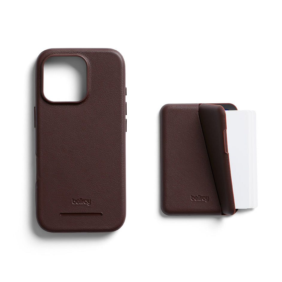 Bellroy Mod Phone Case + Wallet iPhone 16 Pro, Ganache