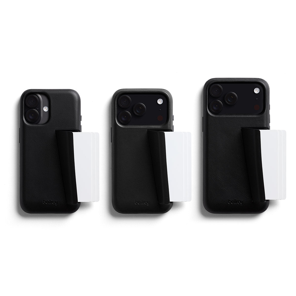 Bellroy Phone Case 3 Card iPhone 17, Black