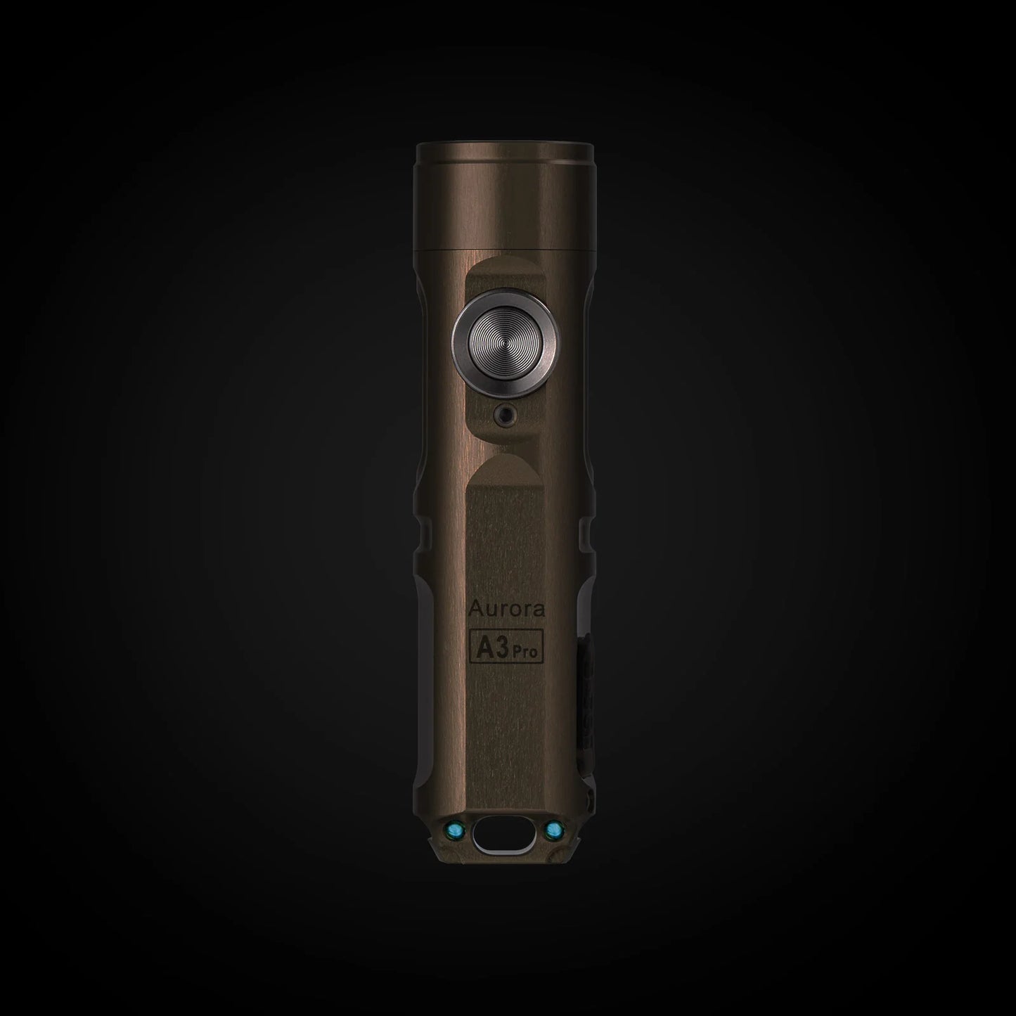 RovyVon Aurora A3 Pro Aluminum Keychain Flashlight 6500K, Desert Tan