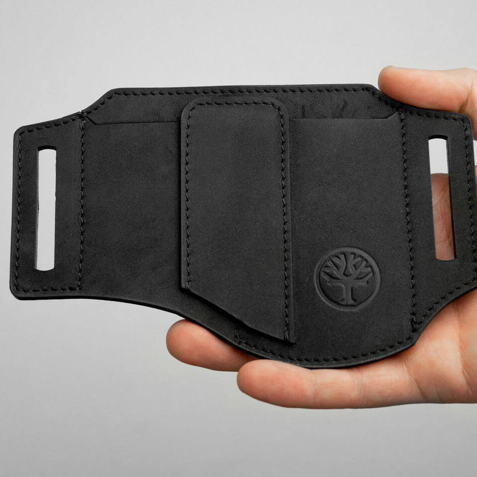 Böker Manufaktur Solingen Leather Holster ED-Three, Black