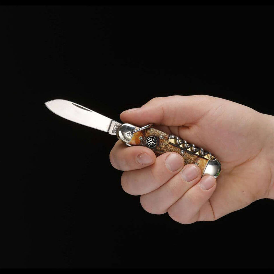 Böker Manufaktur Solingen Camp Knife Stag