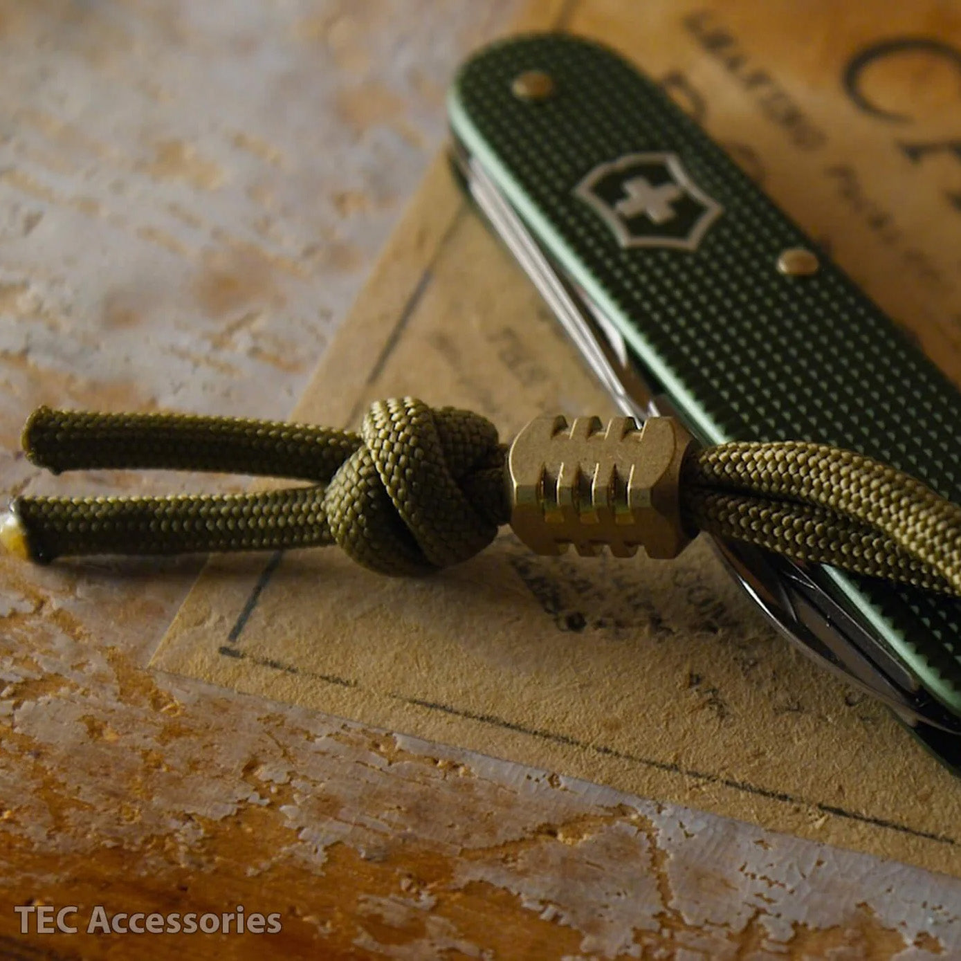 TEC-Accessoires S1 Lanyard Bead, Brass
