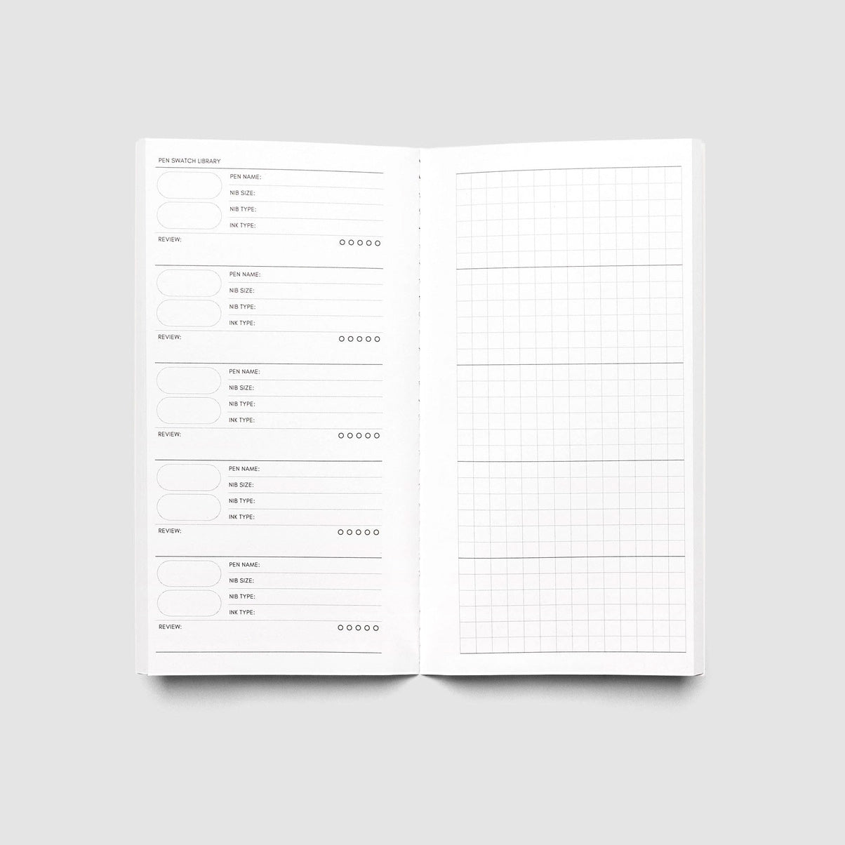 Cloth & Paper Travel Notebook Pocket Plus, Meeting Notes Bordeaux