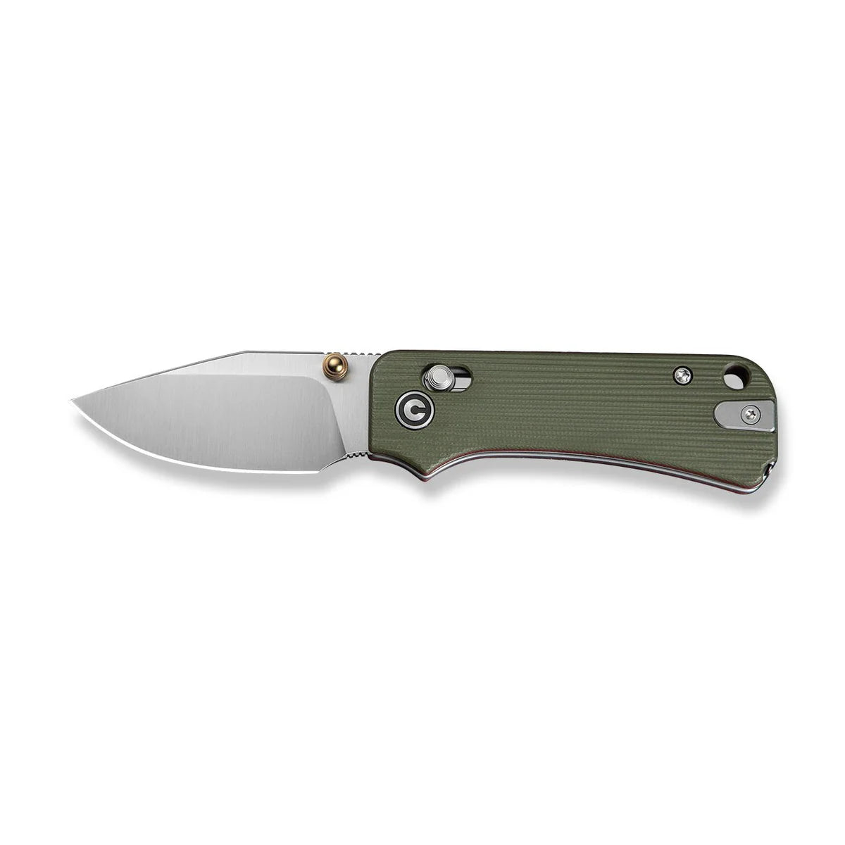 Civivi Baby Banter 2 - TG, Milled Green / Red G10 / Satin
