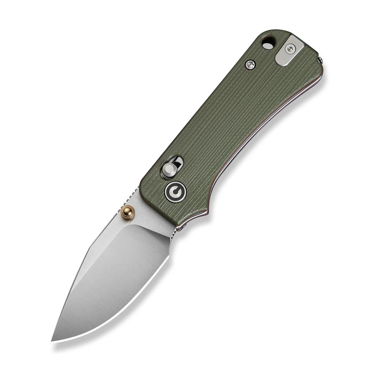 Civivi Baby Banter 2 - TG, Milled Green / Red G10 / Satin