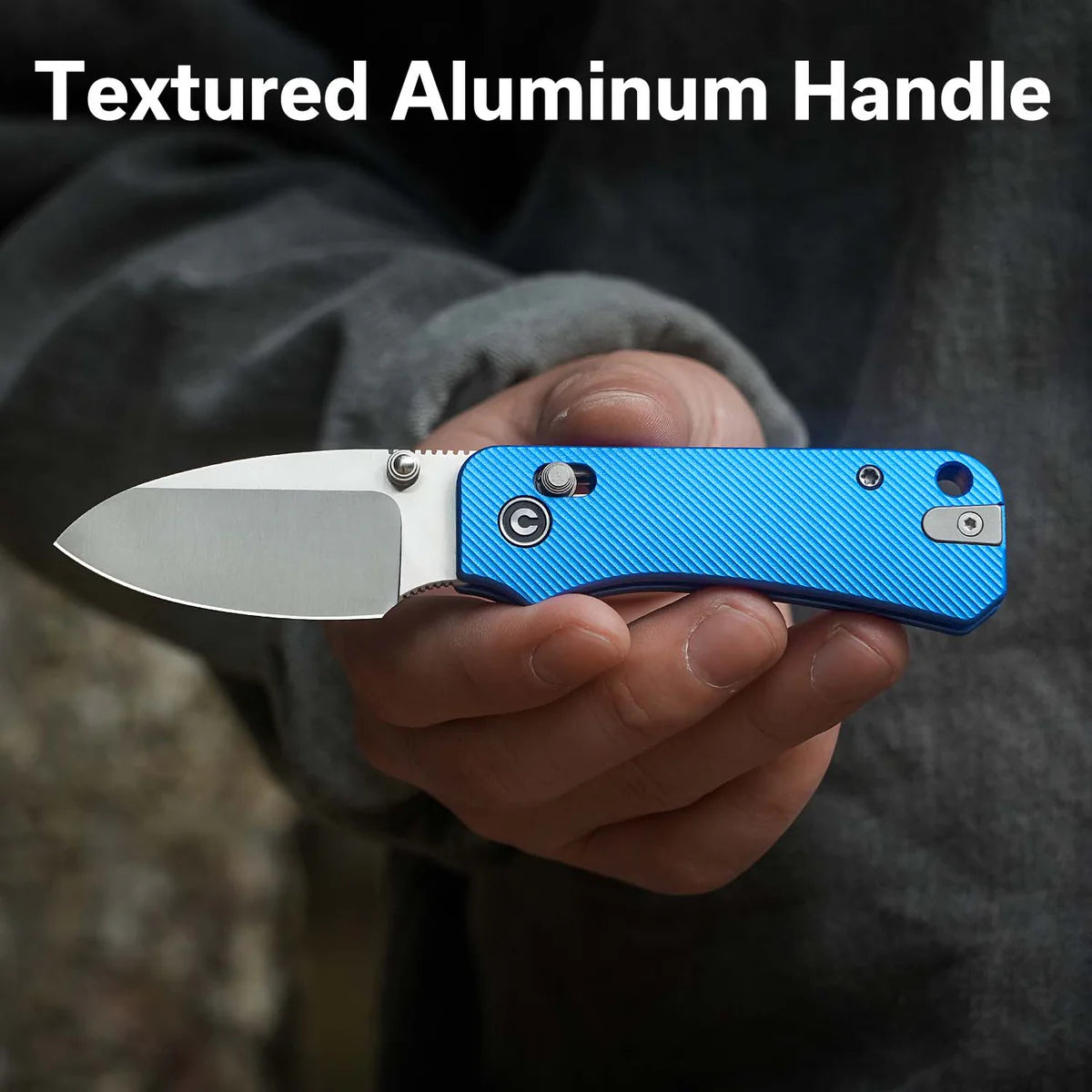 Civivi Baby Banter 2, Blue Aluminum/Satin Finished