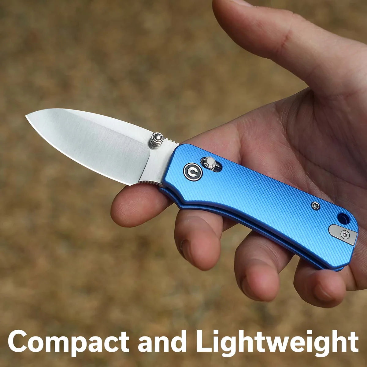 Civivi Baby Banter 2, Blue Aluminum/Satin Finished