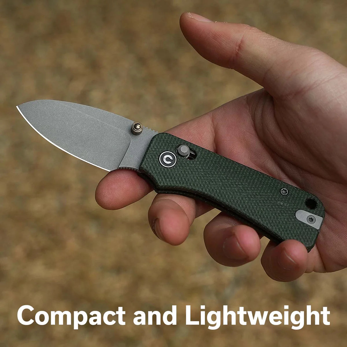 Civivi Baby Banter 2, Green Micarta/Gray Stonewashed