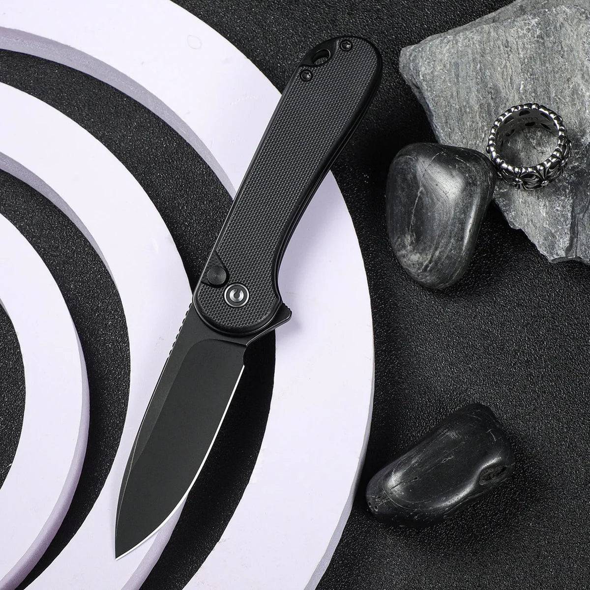 Civivi Button Lock Elementum II, Black