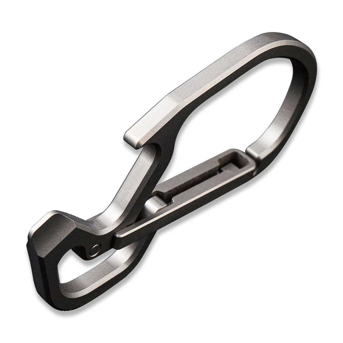 CIVIVI Click Carabiner Keychain Multi-Tool, Gray Ti