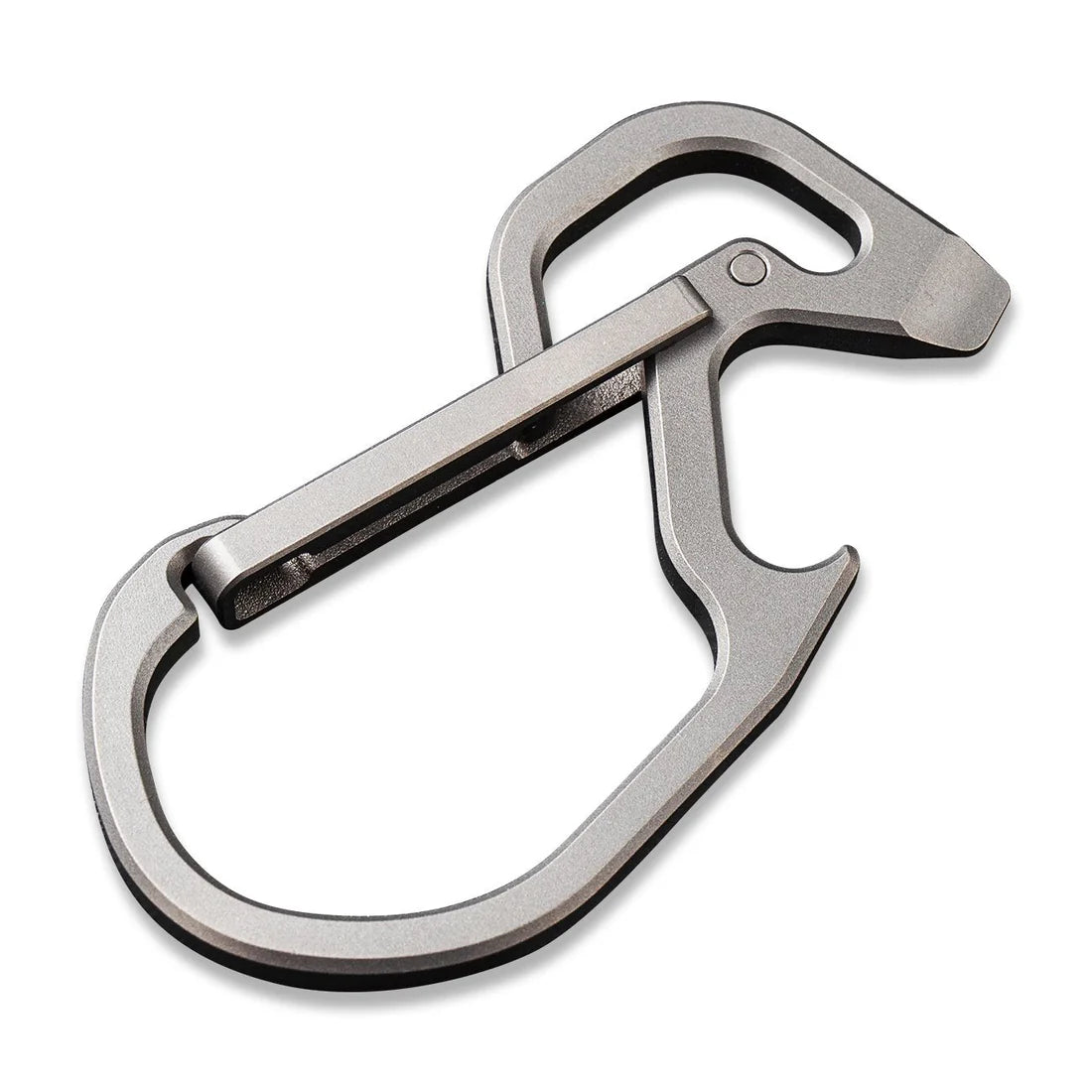 CIVIVI Click Carabiner Keychain Multi-Tool, Gray Ti