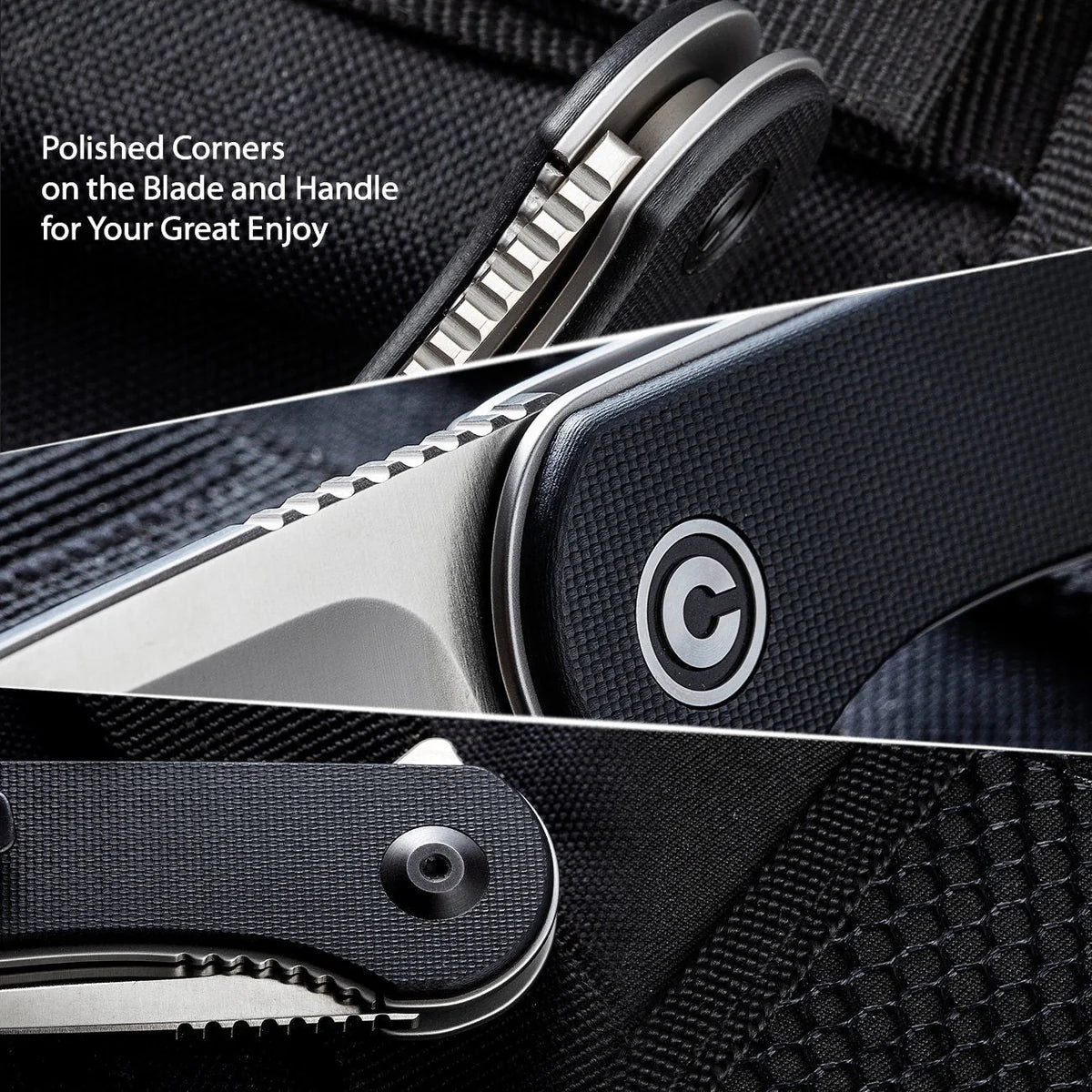 Civivi Elementum, Black