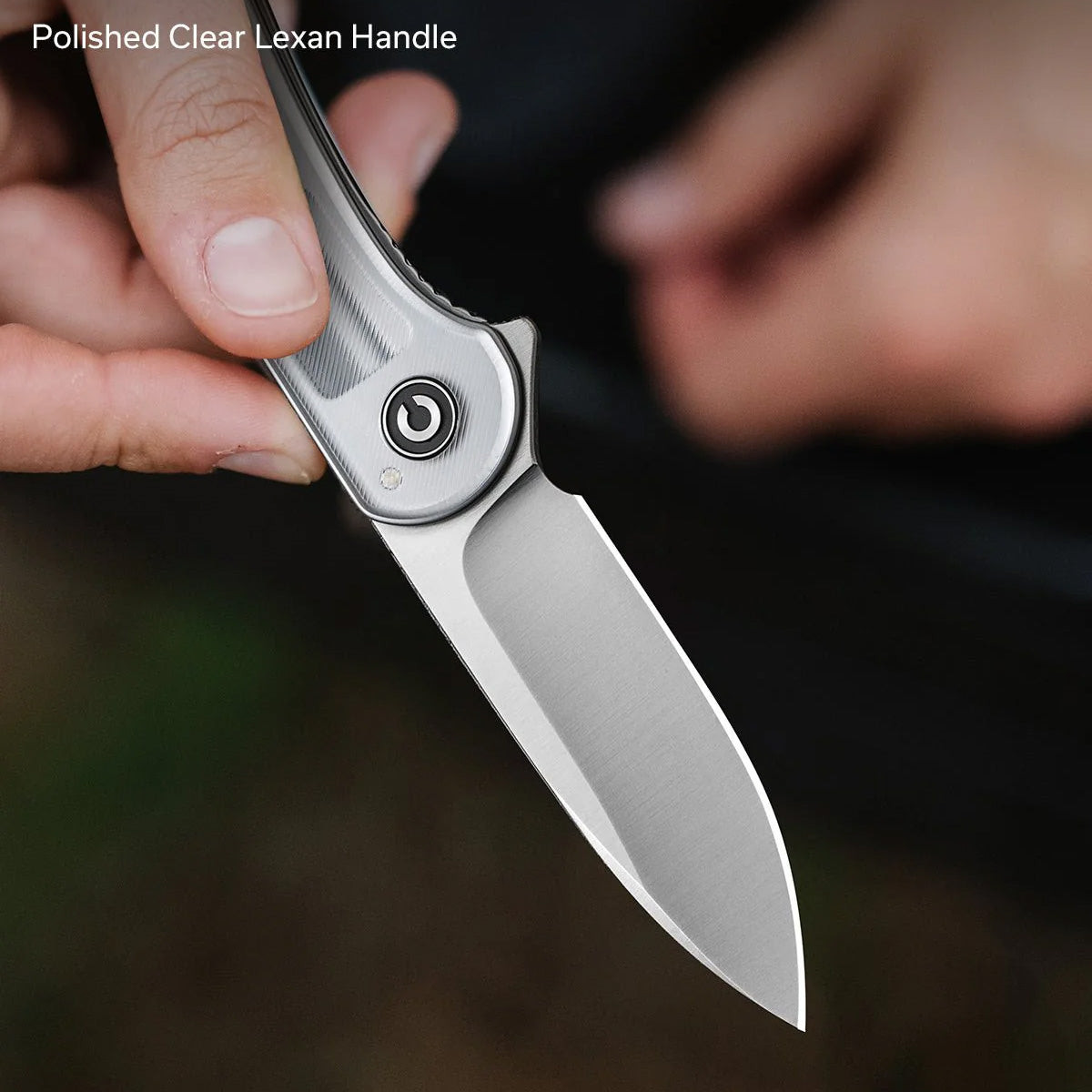 Civivi Elementum, Polished Clear Lexan