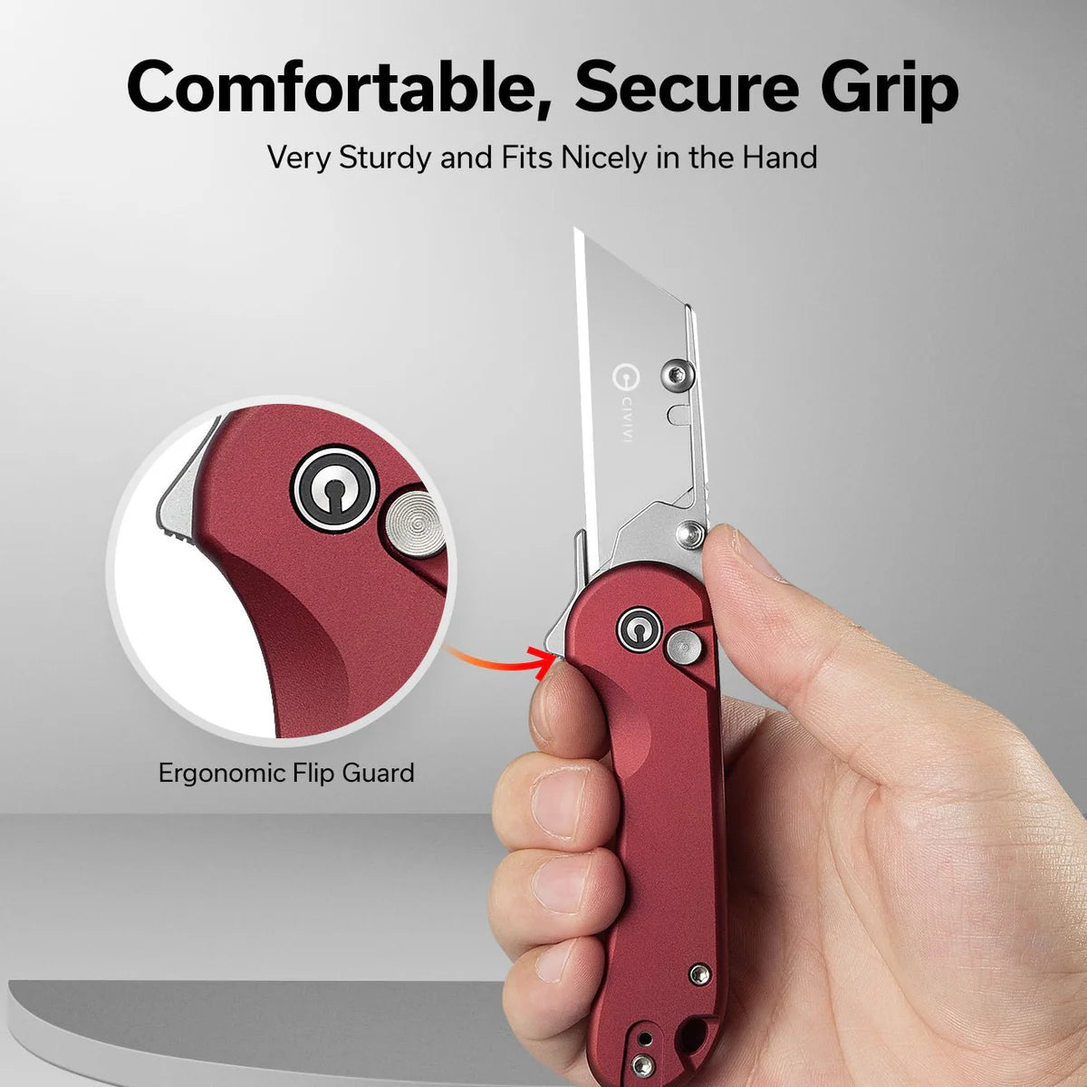 Civivi Elementum Utility, Burgundy