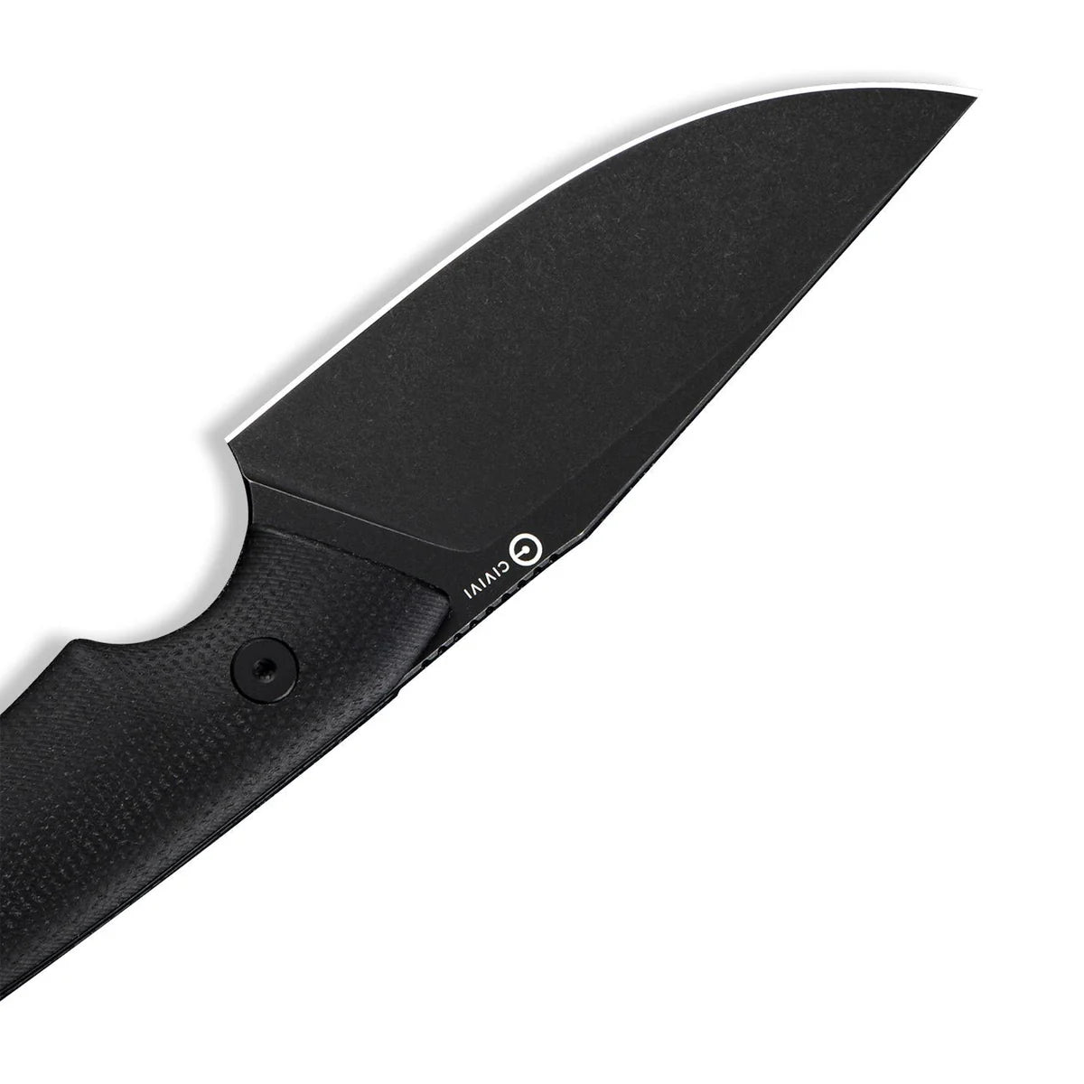 Civivi Gander, Black Canvas Micarta / Black Stonewashed