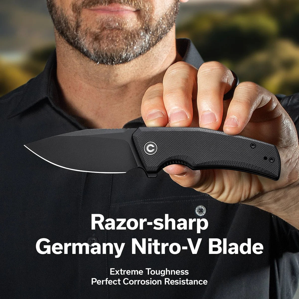Civivi Regulatron G10 Handle, Black