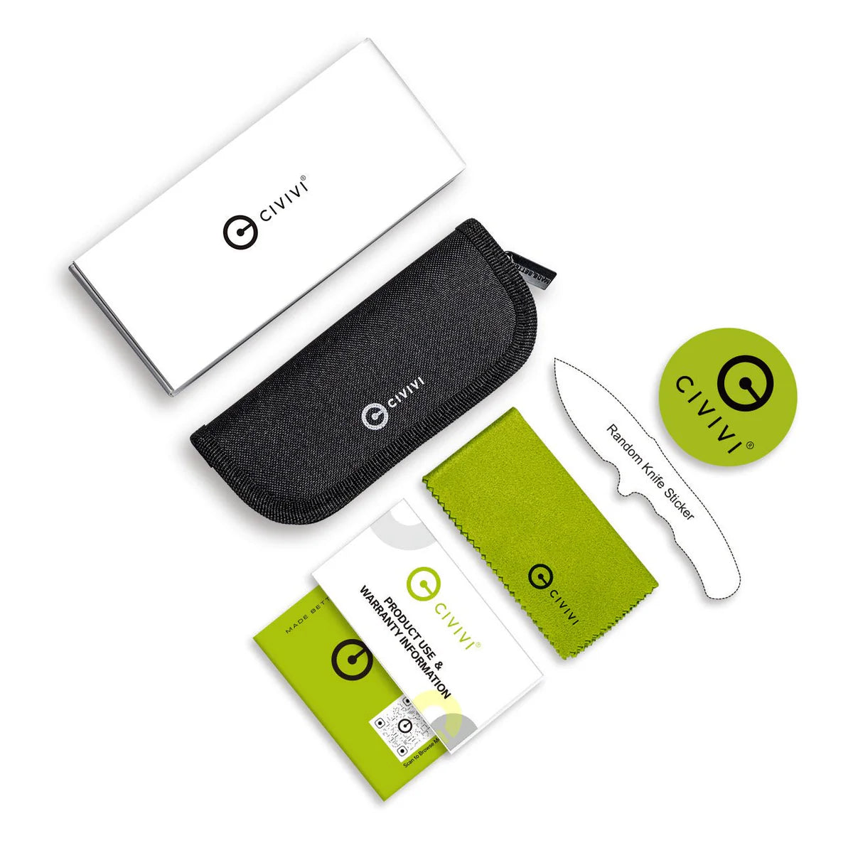 Civivi Slippy Sendy Milled Bead Blasted Yellow Ultem / Black Stonewashed