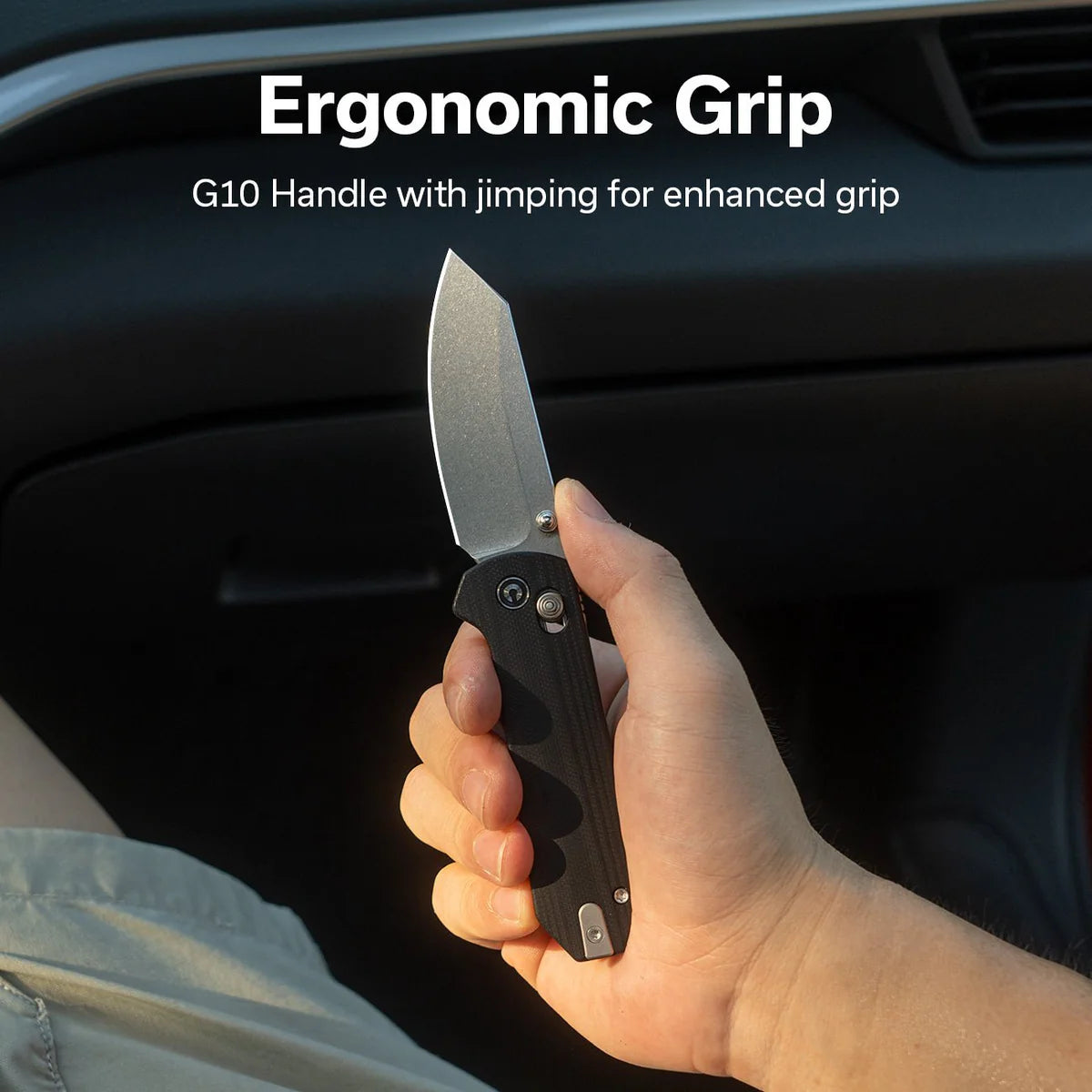 Civivi Yonder, Black G10/Stonewashed