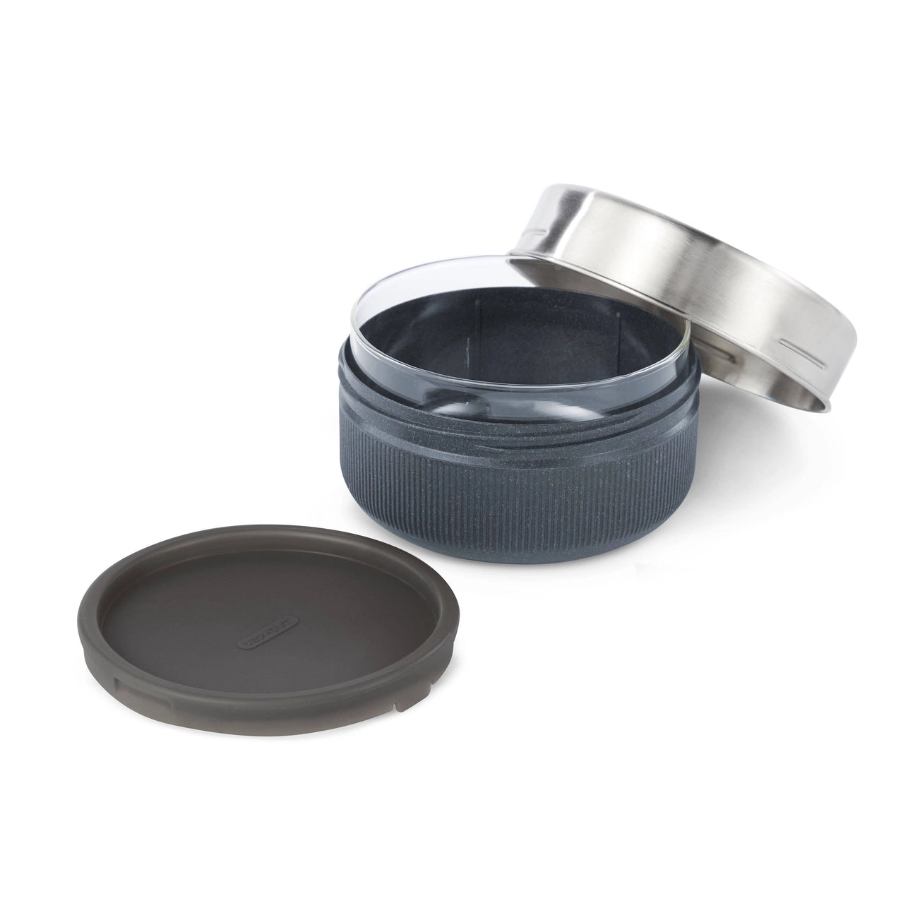 Black + Blum Glass Lunch Bowl, Slate