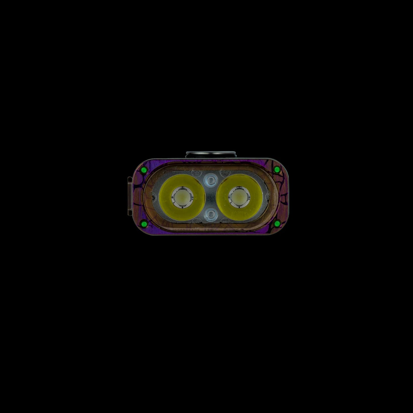 RovyVon Limited Edition Angel Eyes E11 Titanium Keychain Flashlight 6500K, Dawn in the dark
