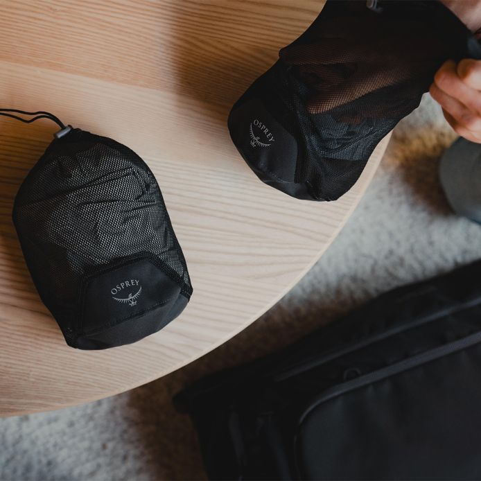 Osprey Daylite™ Mesh Stuff Sack Set, Black
