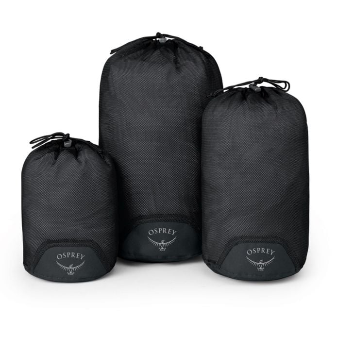 Osprey Daylite™ Mesh Stuff Sack Set, Black