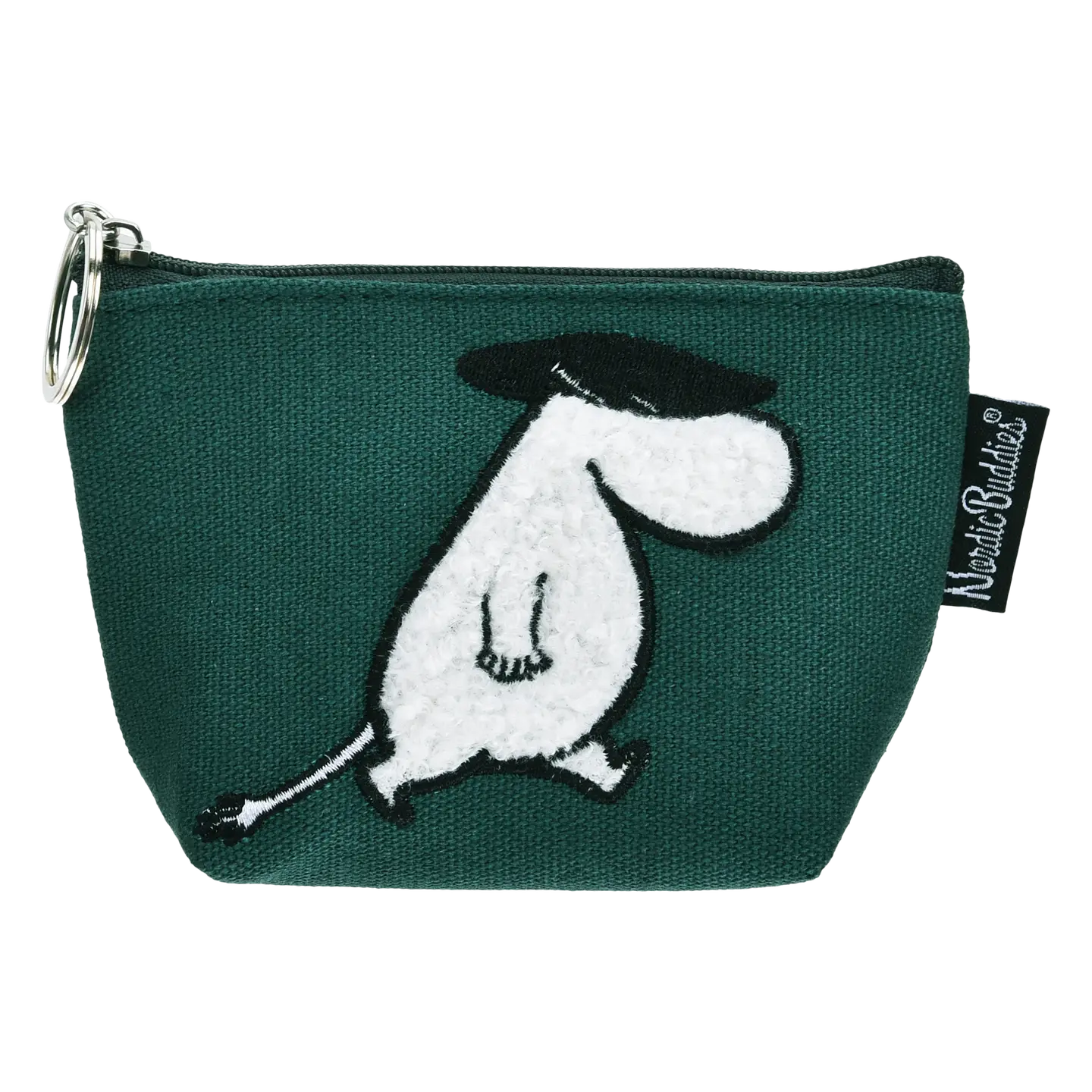 Nordicbuddies Moomintroll Canvas Pouch, Green