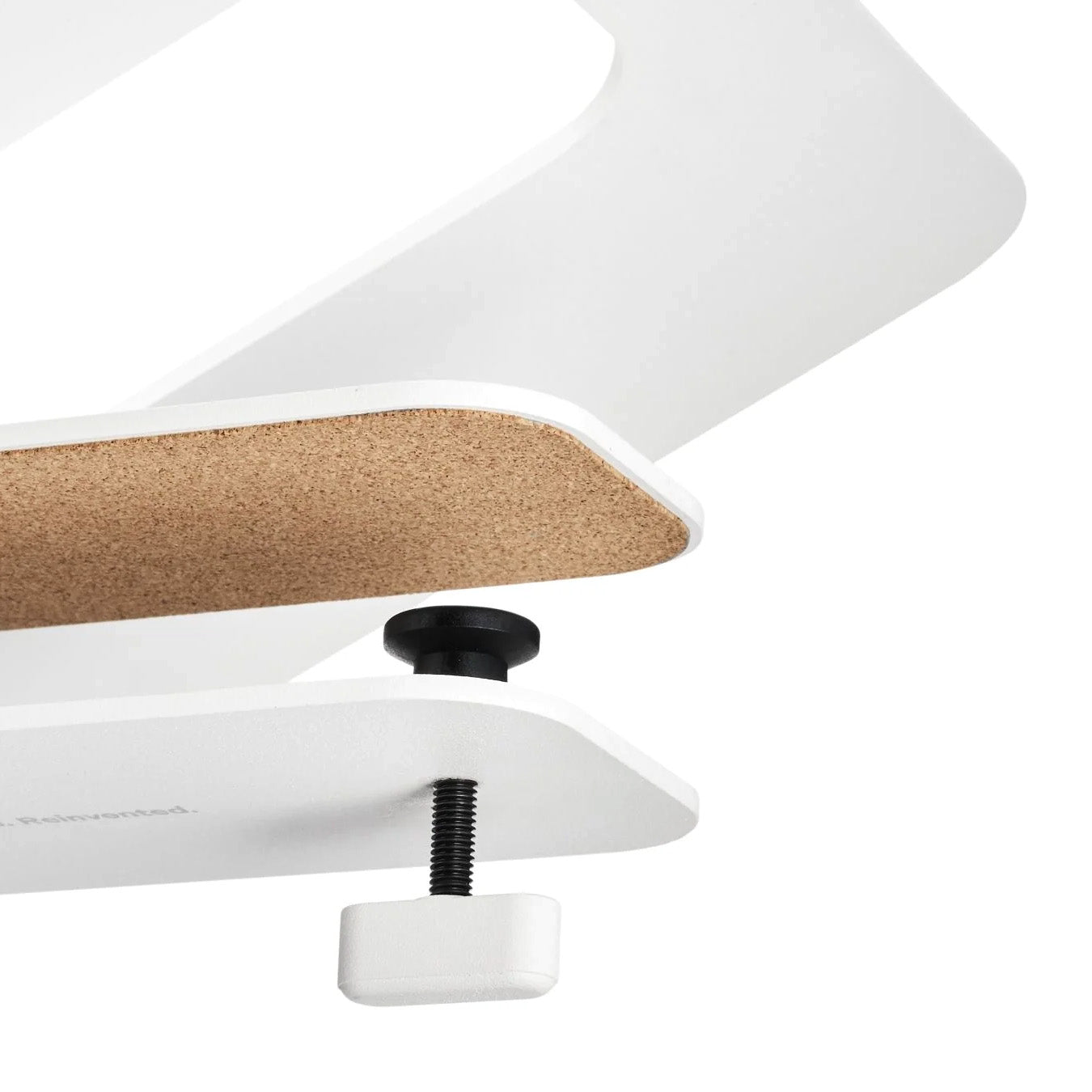Oakywood Laptop Mount for Desk Shelf Large (15-16″), White