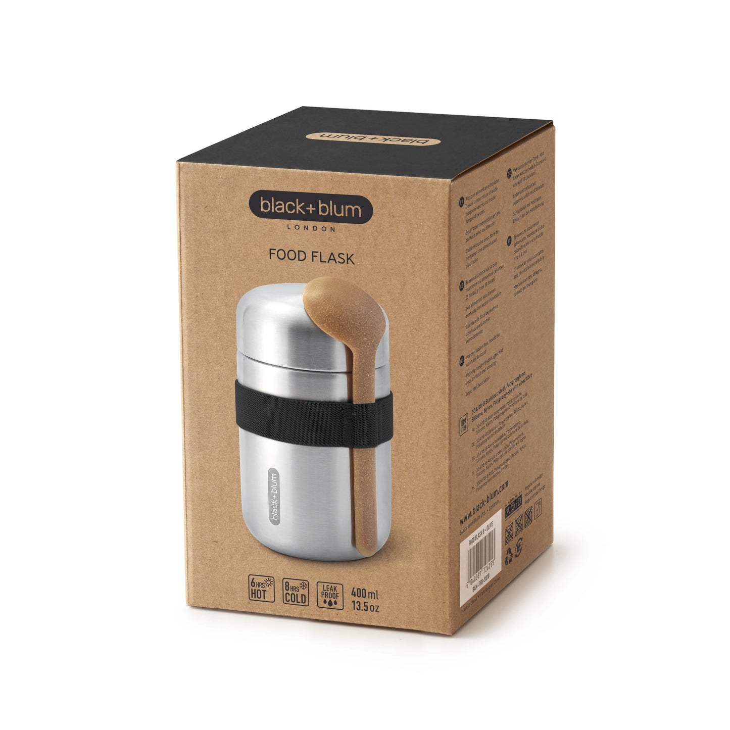 Black + Blum Food Flask, Black