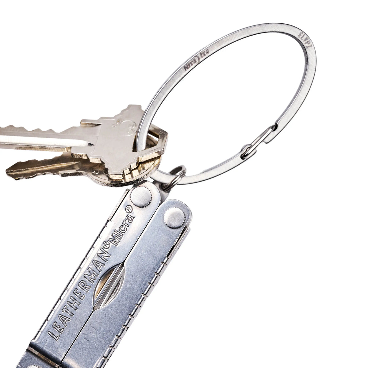 Nite Ize Elypz™ Key Carabiner, Stainless