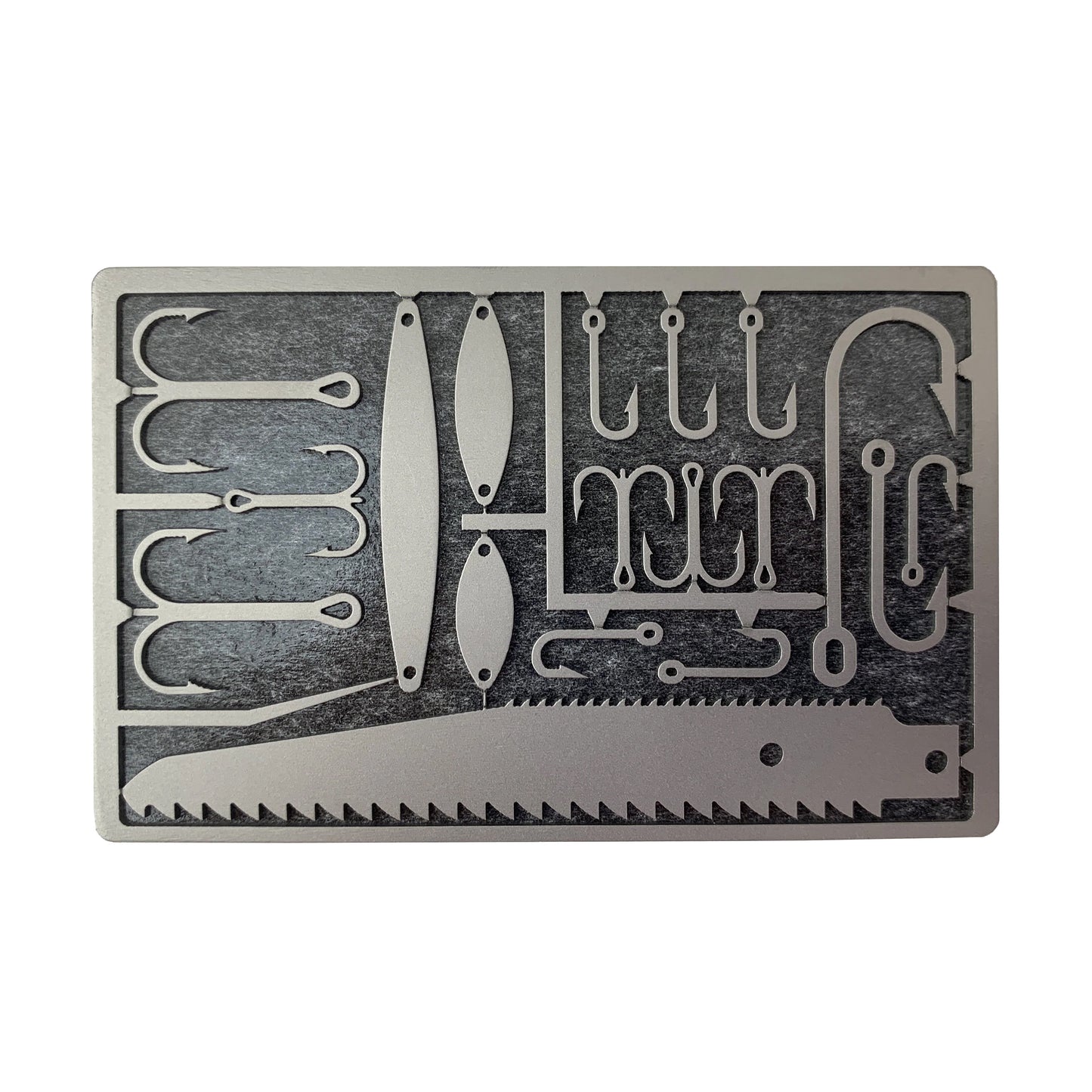 CountyComm Survival Titanium Fishing Card