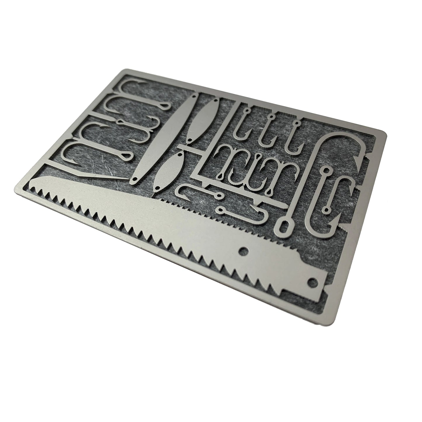 CountyComm Survival Titanium Fishing Card