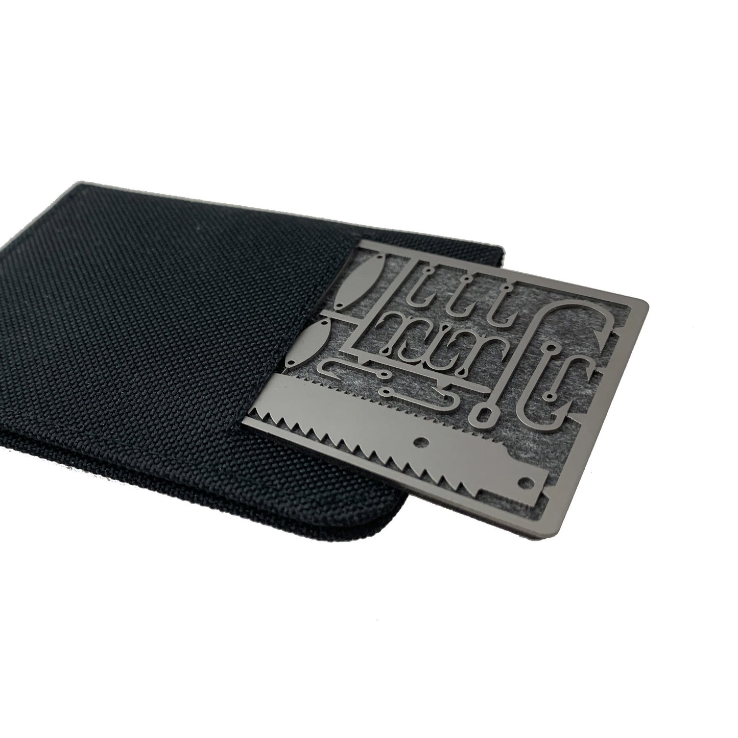 CountyComm Survival Titanium Fishing Card