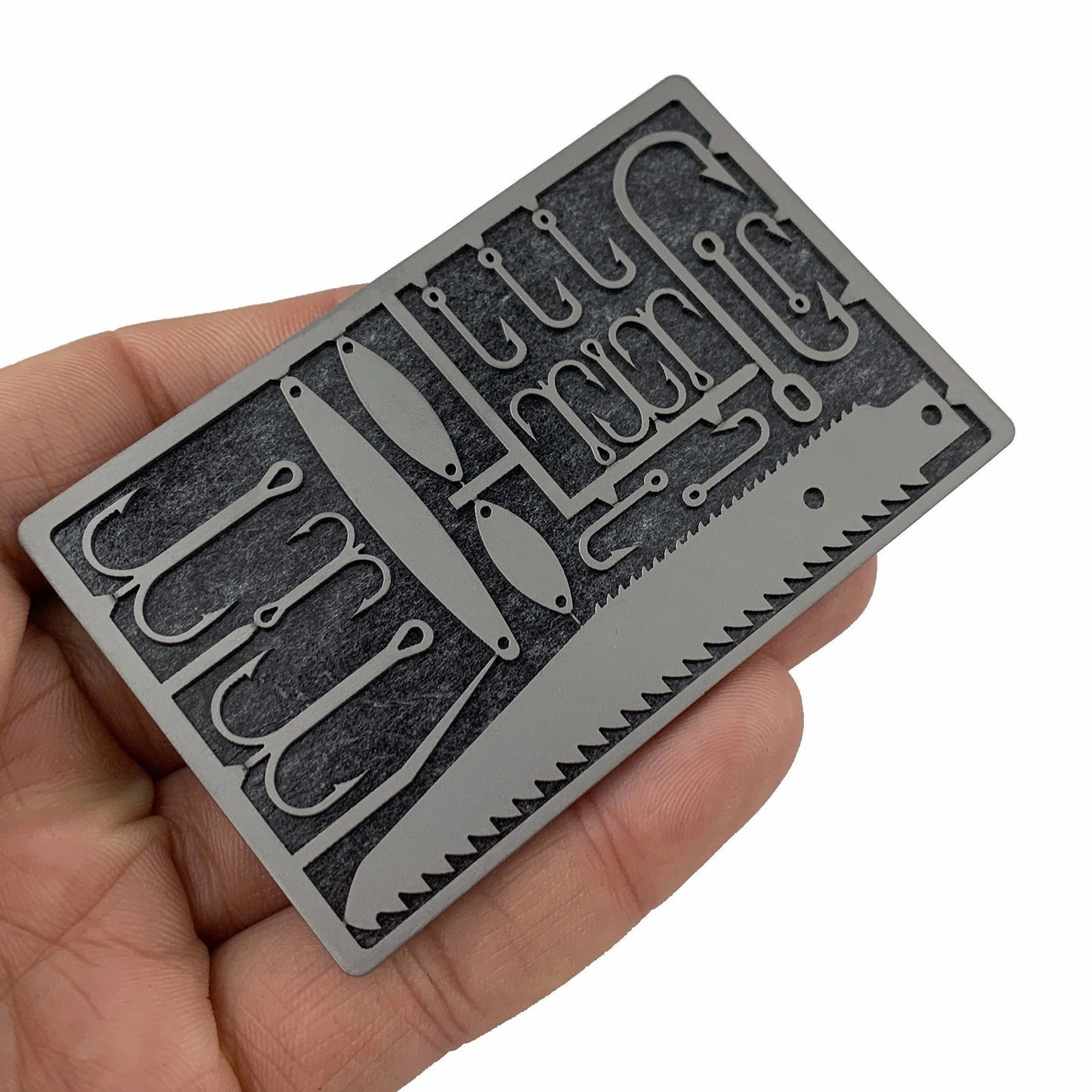 CountyComm Survival Titanium Fishing Card