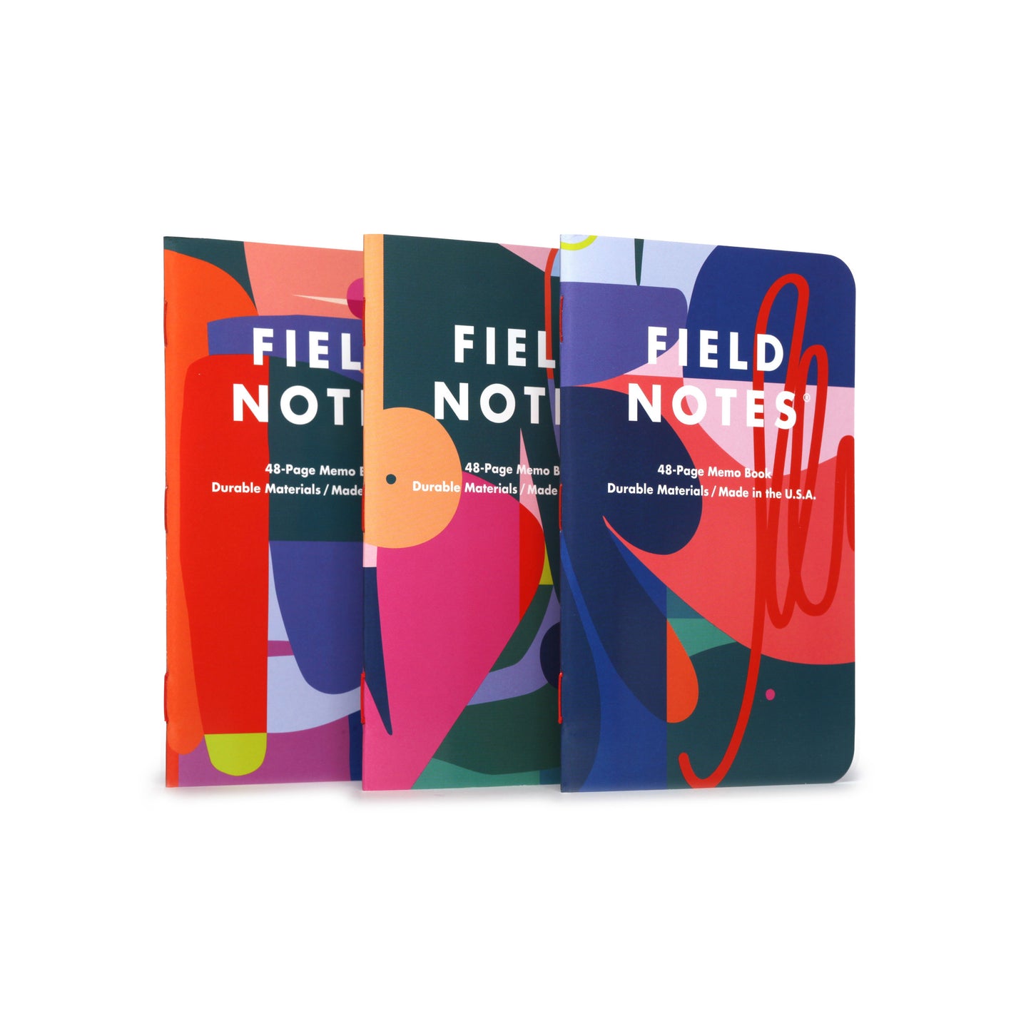 Field Notes Flora Memo Mixed Paper, 3-pack
