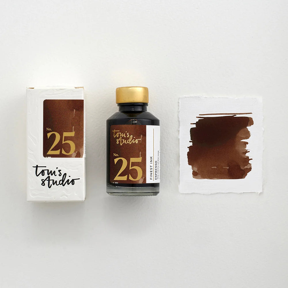 Tom’s Studio Fountain Pen Ink, 25 Espresso