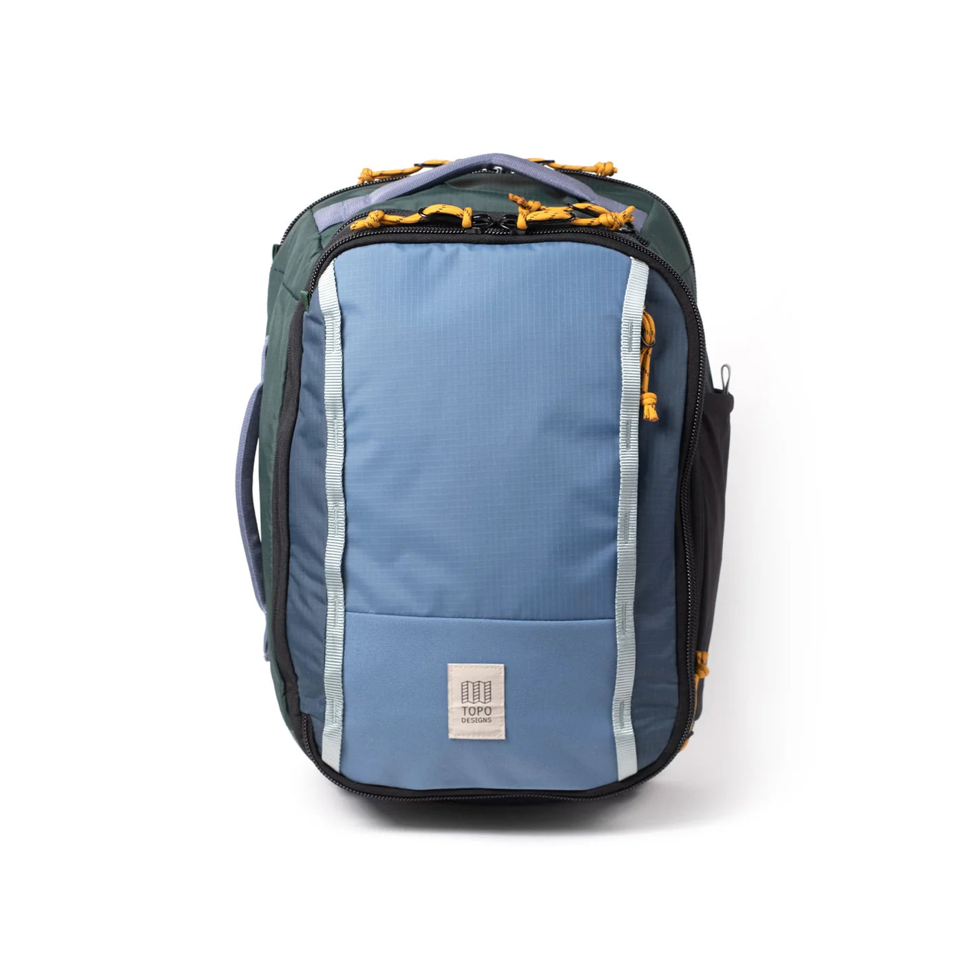 Topo Designs Global Travel Backpack, Stone Blue / Forest