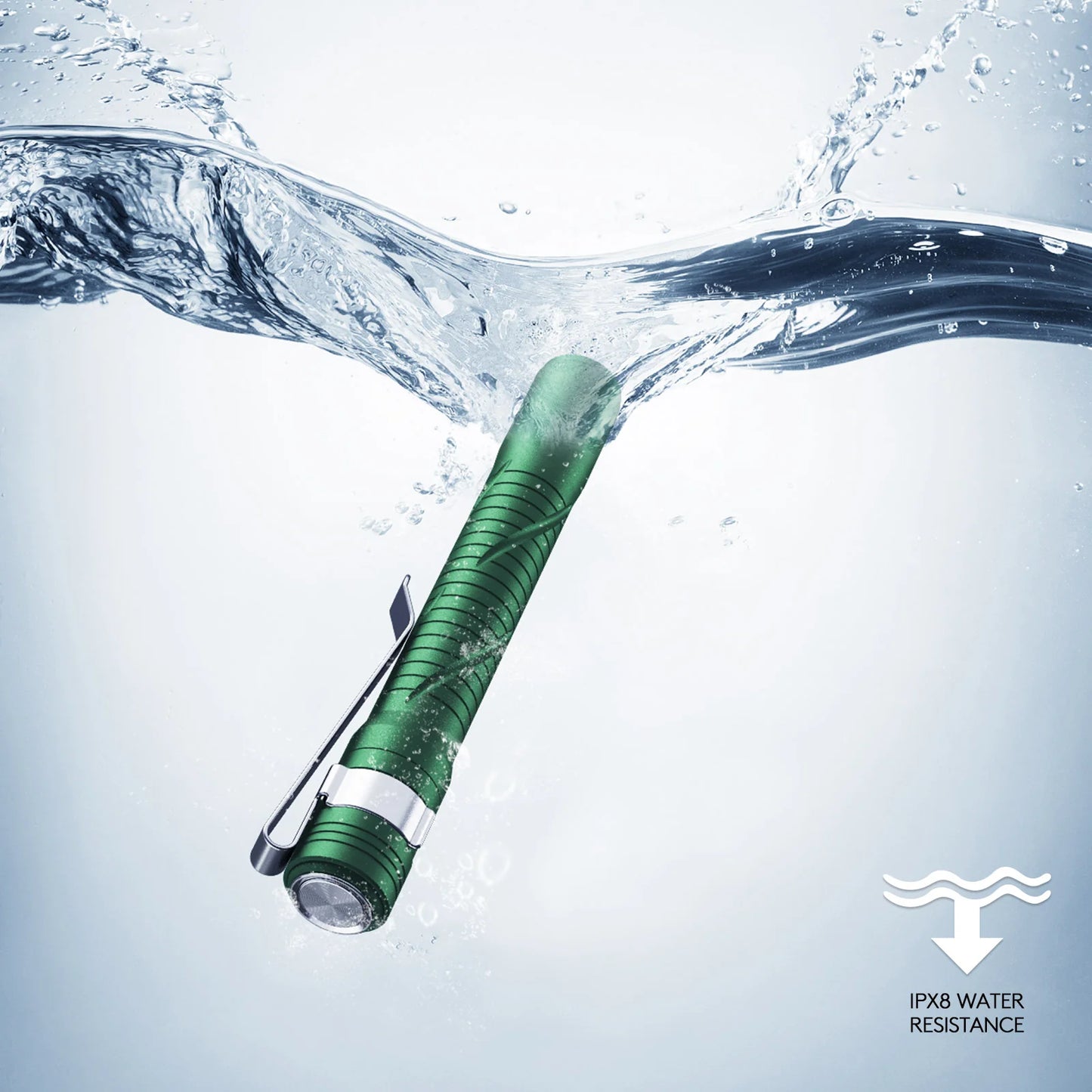 RovyVon Aurora A33 Rechargeable Pen Light 6500K, Dark Green