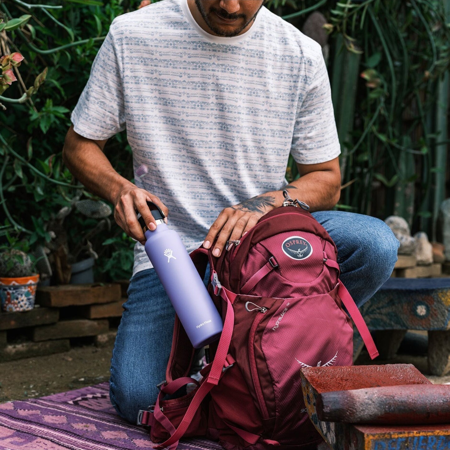 Hydro Flask Standard Mouth Flex Cap 21oz, Surf