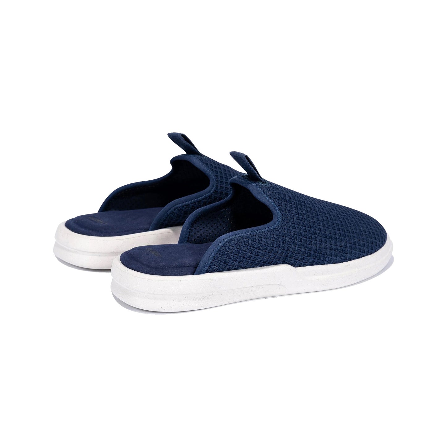 Lusso Cloud Pelli Waffle, Indigo / Coffee