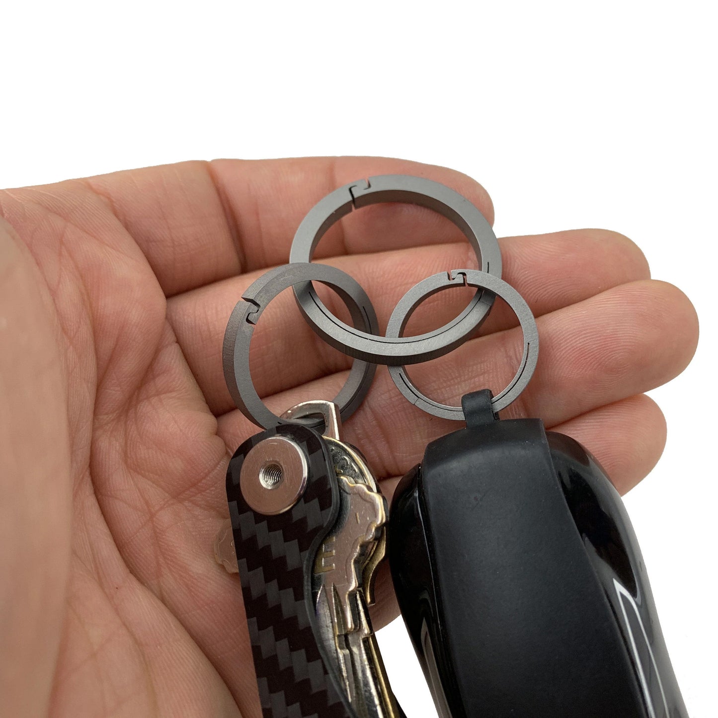 CountyComm Living Titanium Spring Clip - Tri Pack (Gen 2)