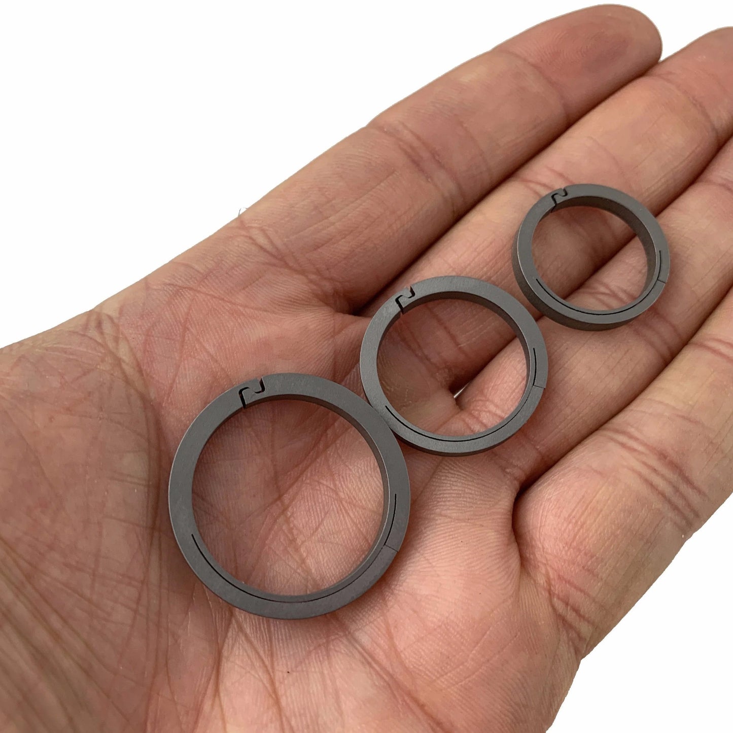 CountyComm Living Titanium Spring Clip - Tri Pack (Gen 2)