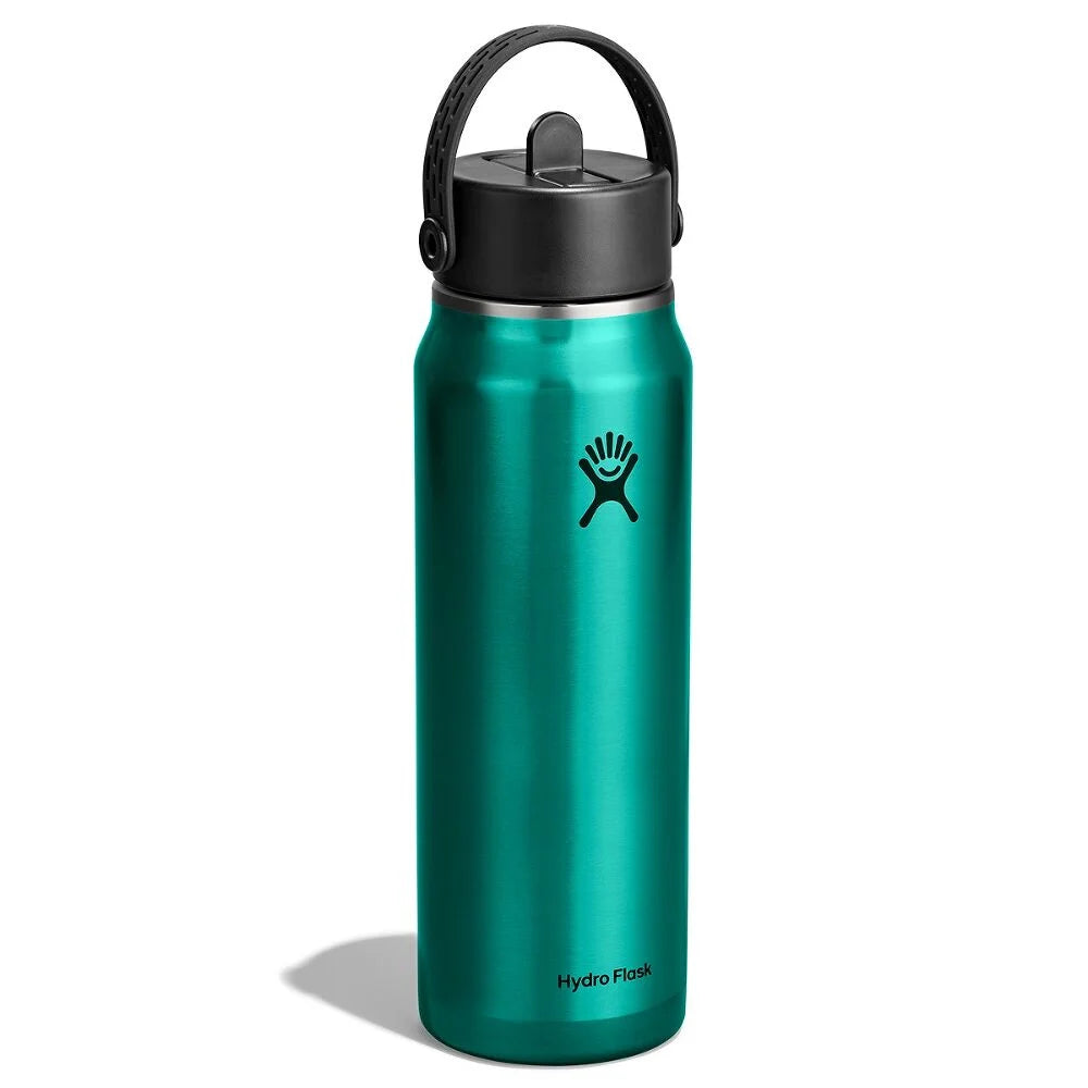 Hydro Flask Lightweight Flex Straw Bottle 32 oz (946 ml), Emerald Green