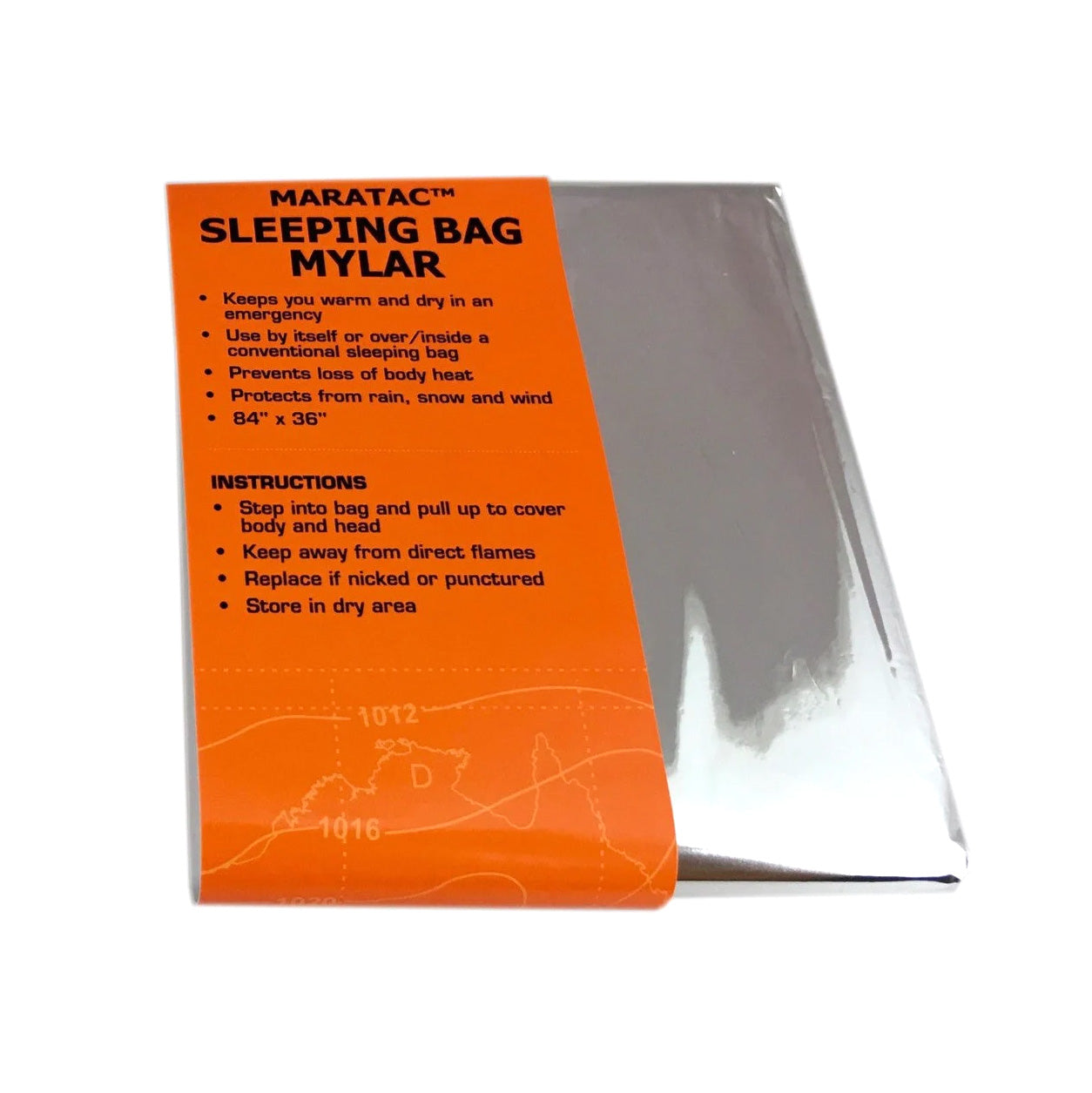 CountyComm Emergency Space Blanket & Sleeping Bag
