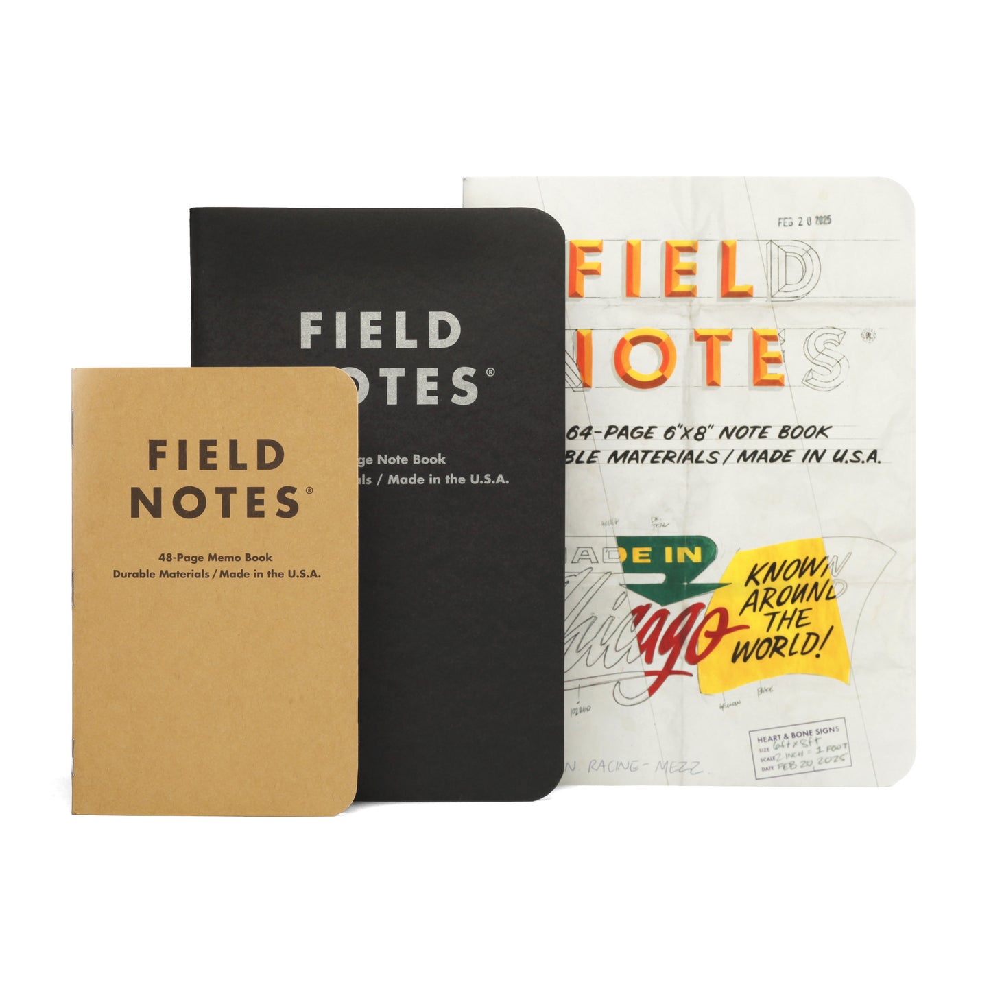 Field Notes The Chicago Look, 2-Pack
