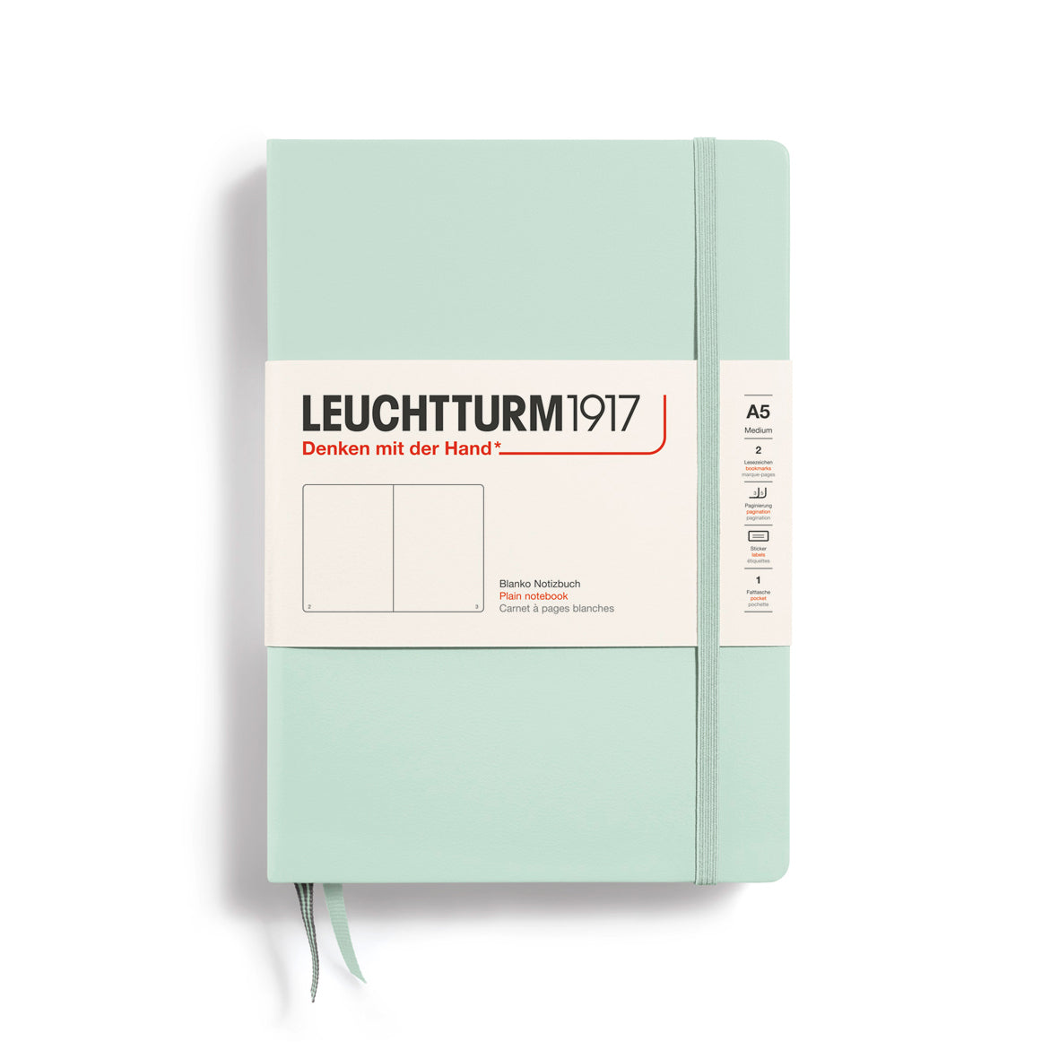 Leuchtturm1917 Notebook Ruled, A5 (Hardcover)