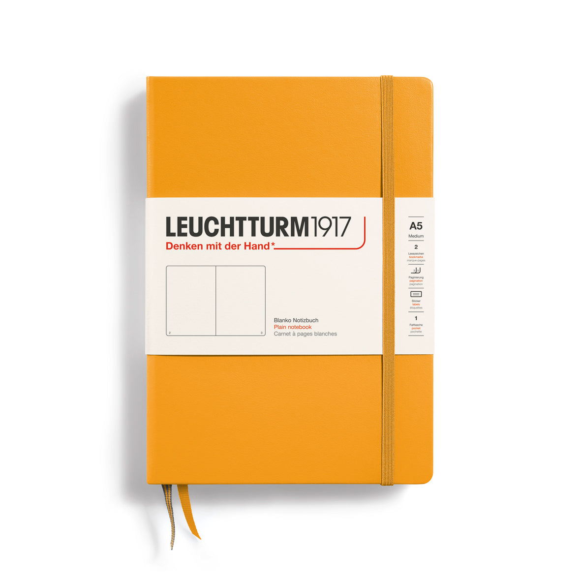 Leuchtturm1917 Notebook Ruled, A5 (Hardcover)