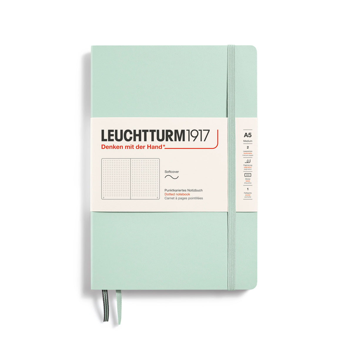 Leuchtturm1917 Notebook Dotted, A5 (Softcover)