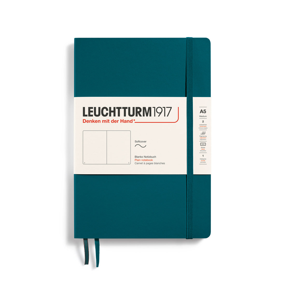 Leuchtturm1917 Notebook Dotted, A5 (Softcover)