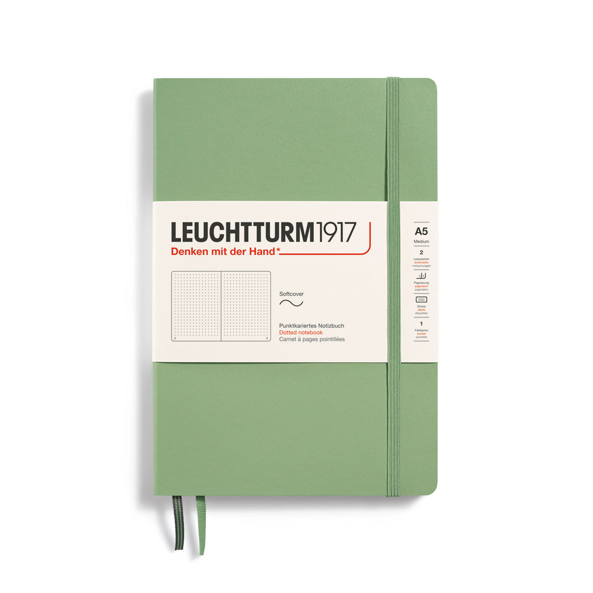 Leuchtturm1917 Notebook Dotted, A5 (Softcover)